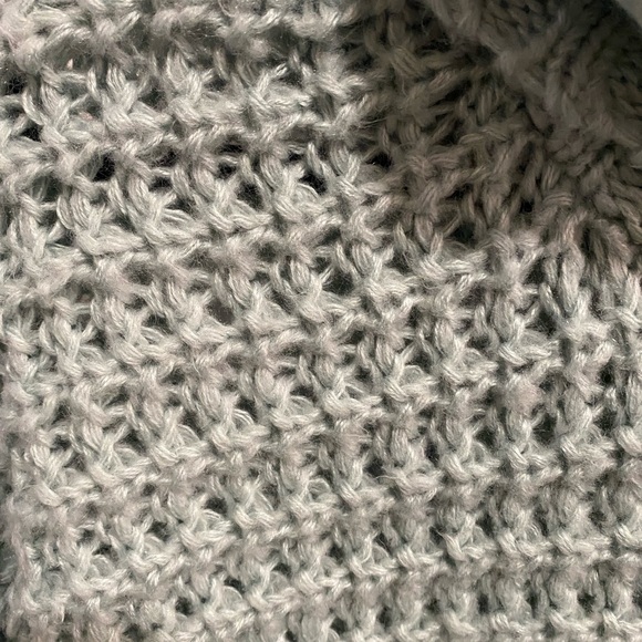 Oversized Open Stitch Cowl Neck Sweater - XXS - Picture 4 of 5
